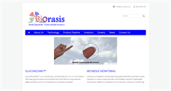 Desktop Screenshot of bio-orasis.com